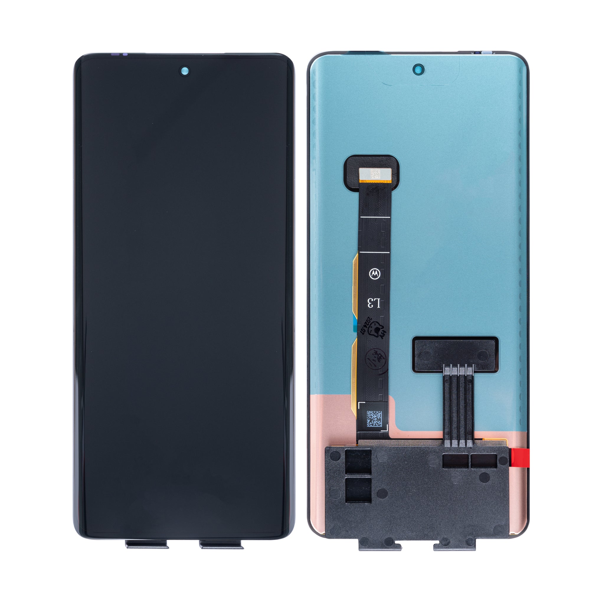 Motorola Edge 40 Display And Digitizer Without Frame Black OEM
