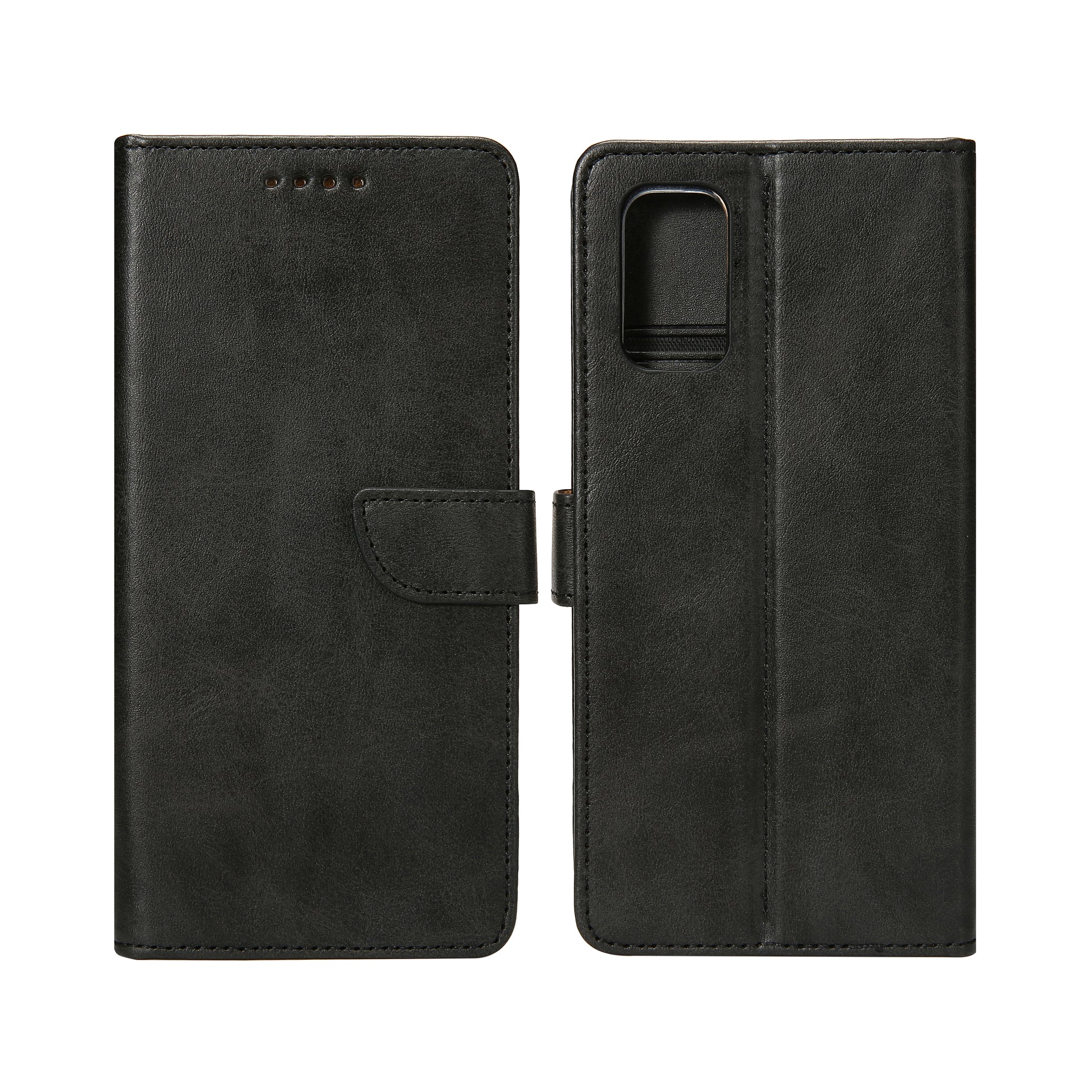 Rixus Bookcase For Samsung Galaxy A13 4G Black