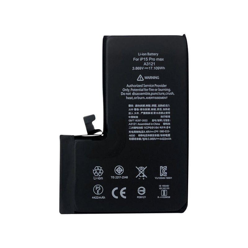 For iPhone 15 Pro Max Battery with ZY-Chip