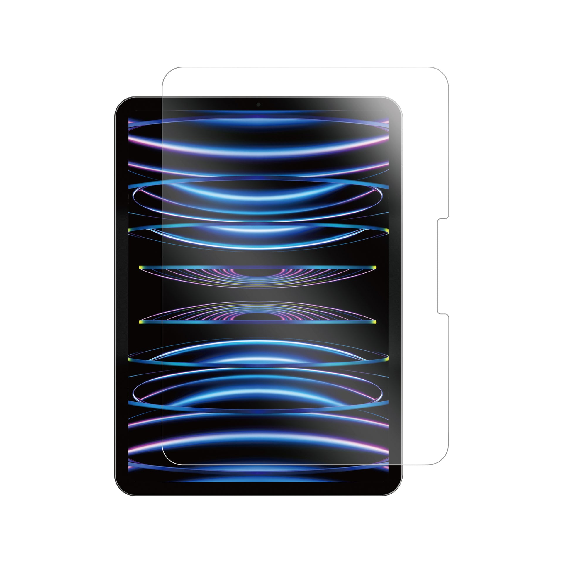 Rixus Screen Guard For Apple iPad Air 11 inch (2024, 2025, 2026) Clear