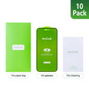 Rixus Privacy Full Curved Edge Tempered Glass For iPhone 13 Mini (10-Pack)