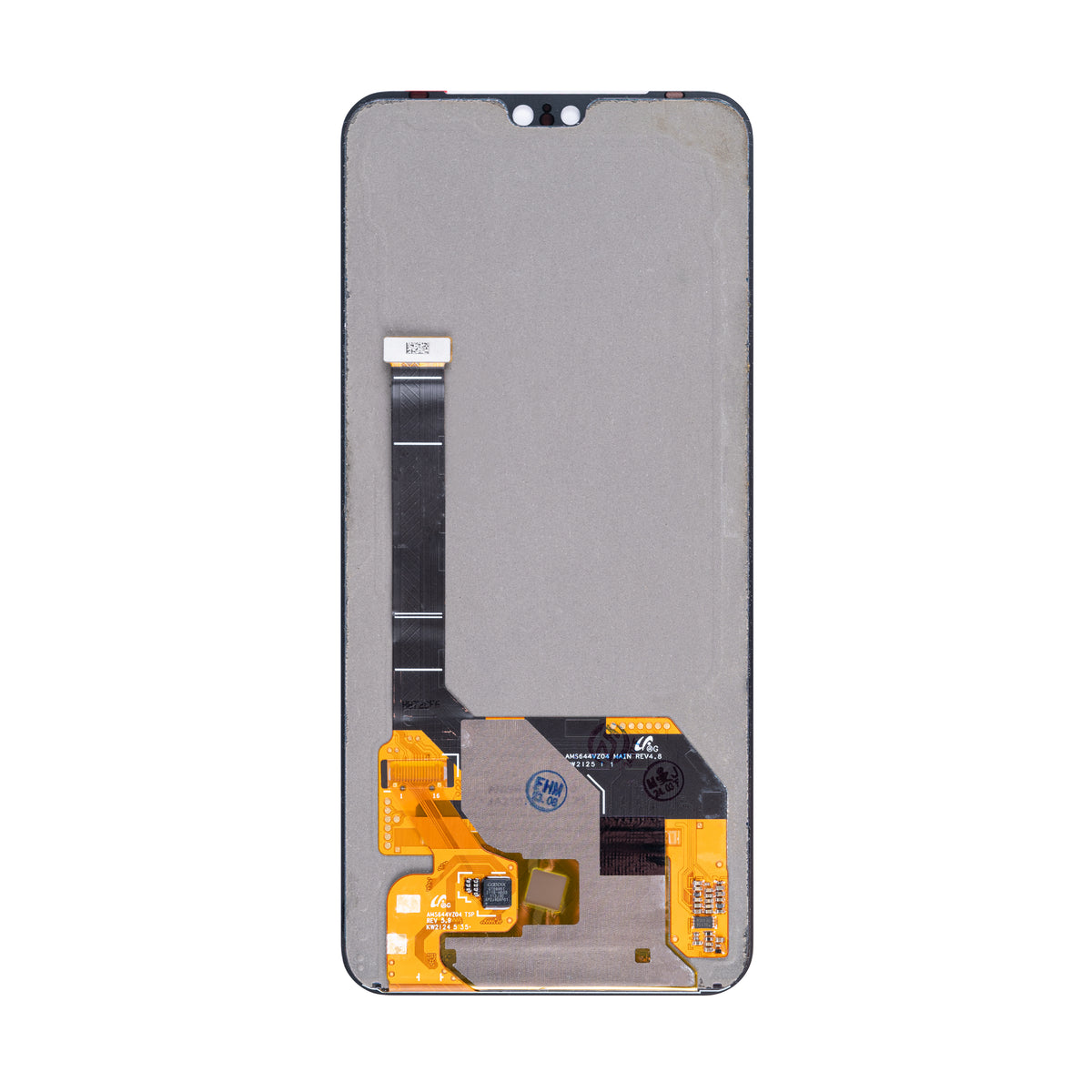 Vivo V23 5G Display And Digitizer Without Frame Black OEM