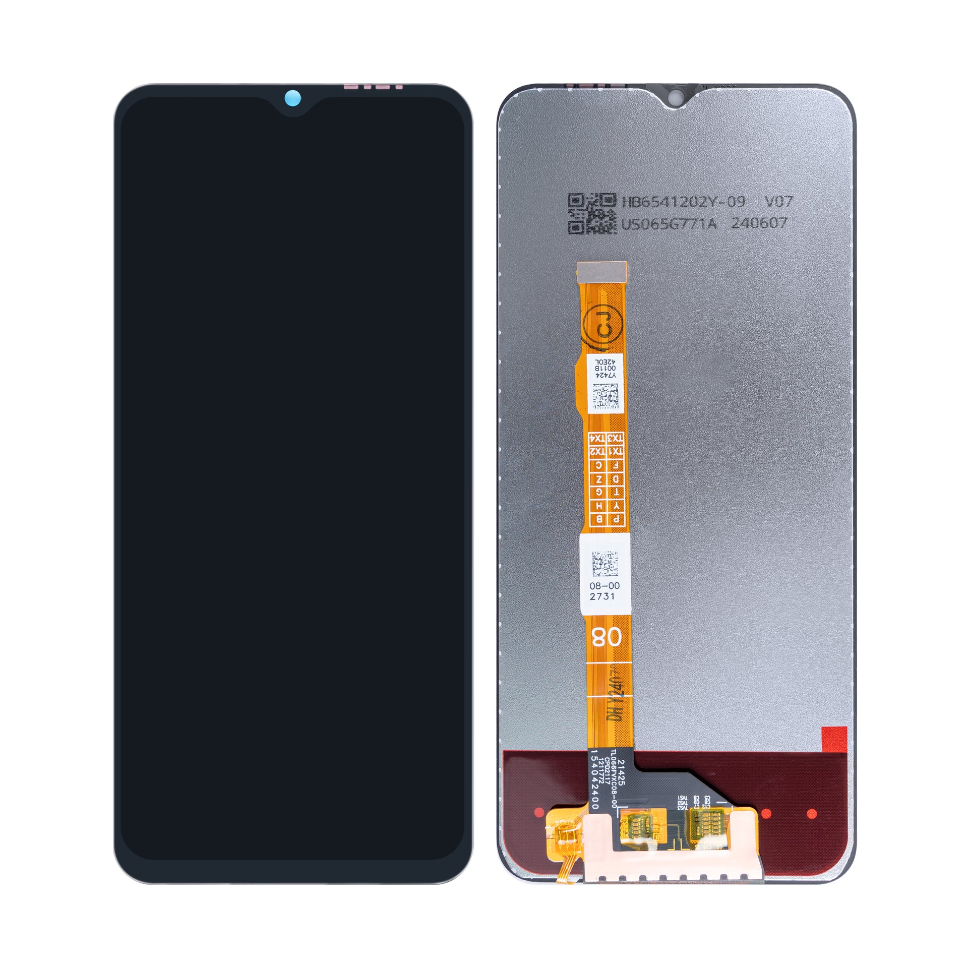 Vivo Y31 Display And Digitizer Without Frame Black OEM