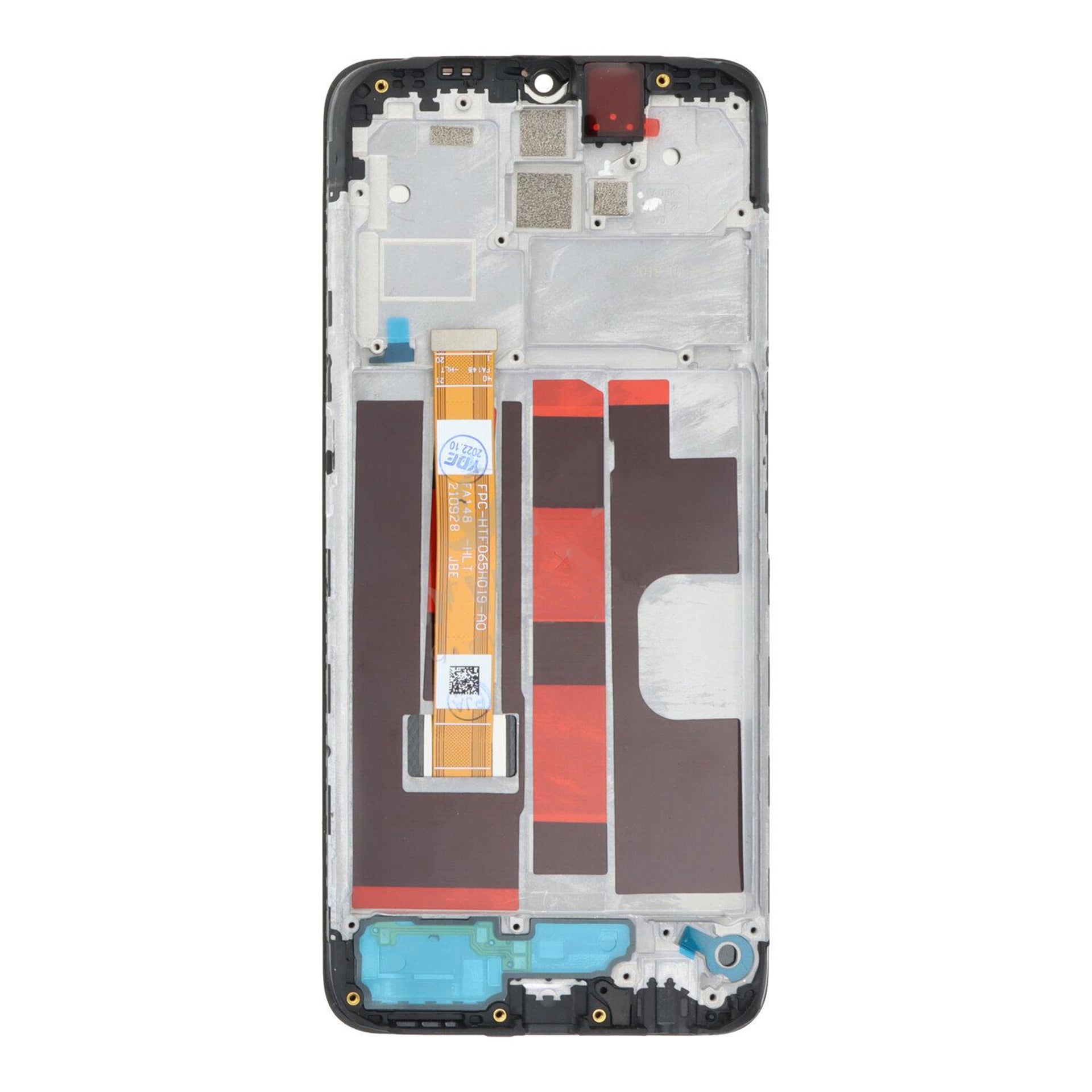 Oppo A9 (2020) Display And Digitizer With Frame Black OEM