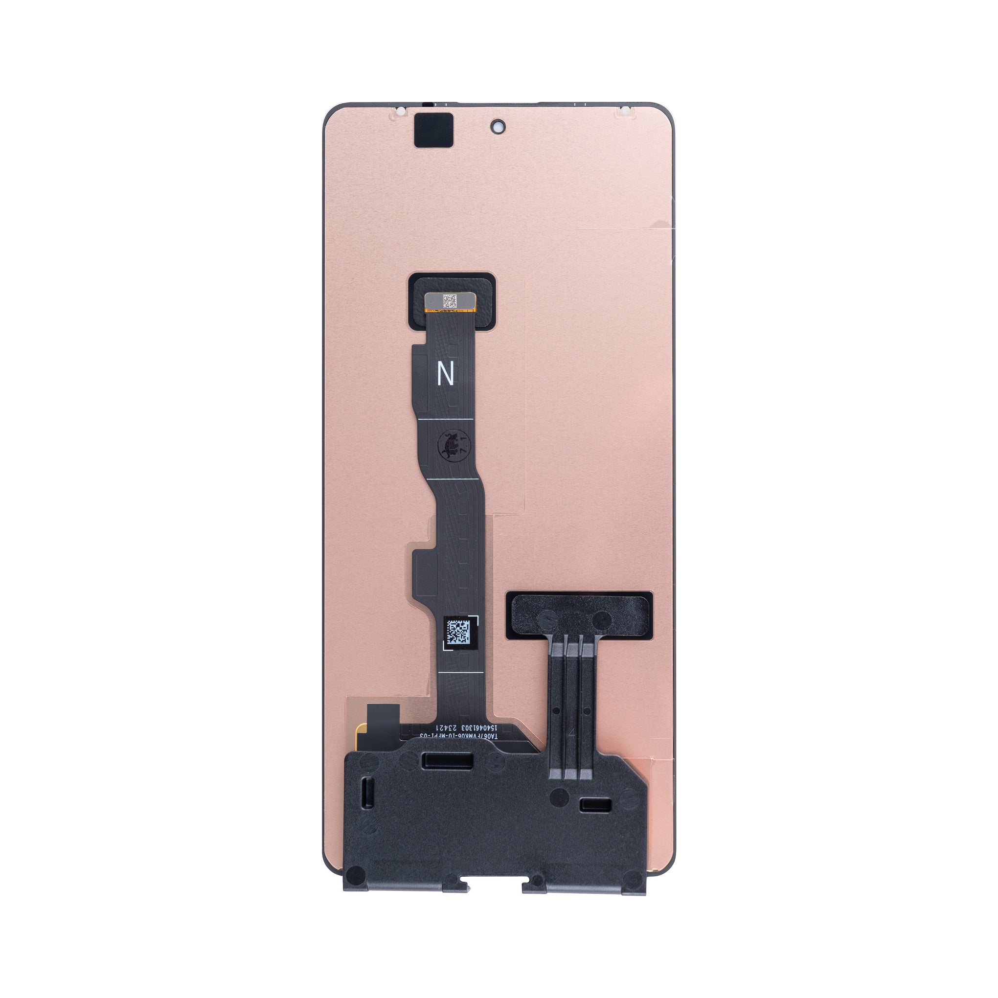 Motorola Edge (2021) Display And Digitizer Without Frame Black OEM