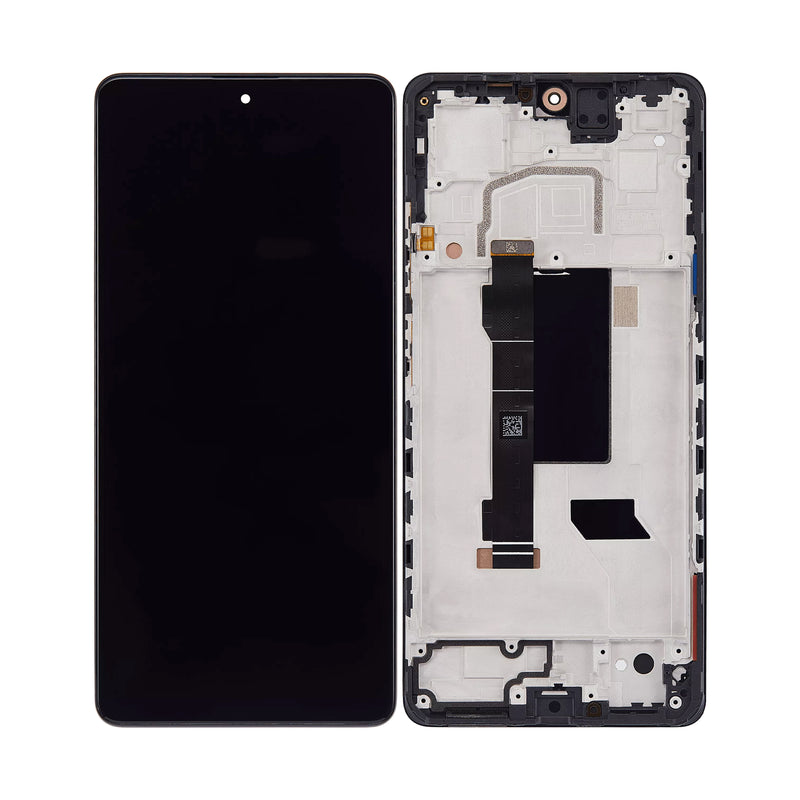 Xiaomi Redmi Note 12 Pro 5G (22101316C) Display And Digitizer With Frame Black OEM