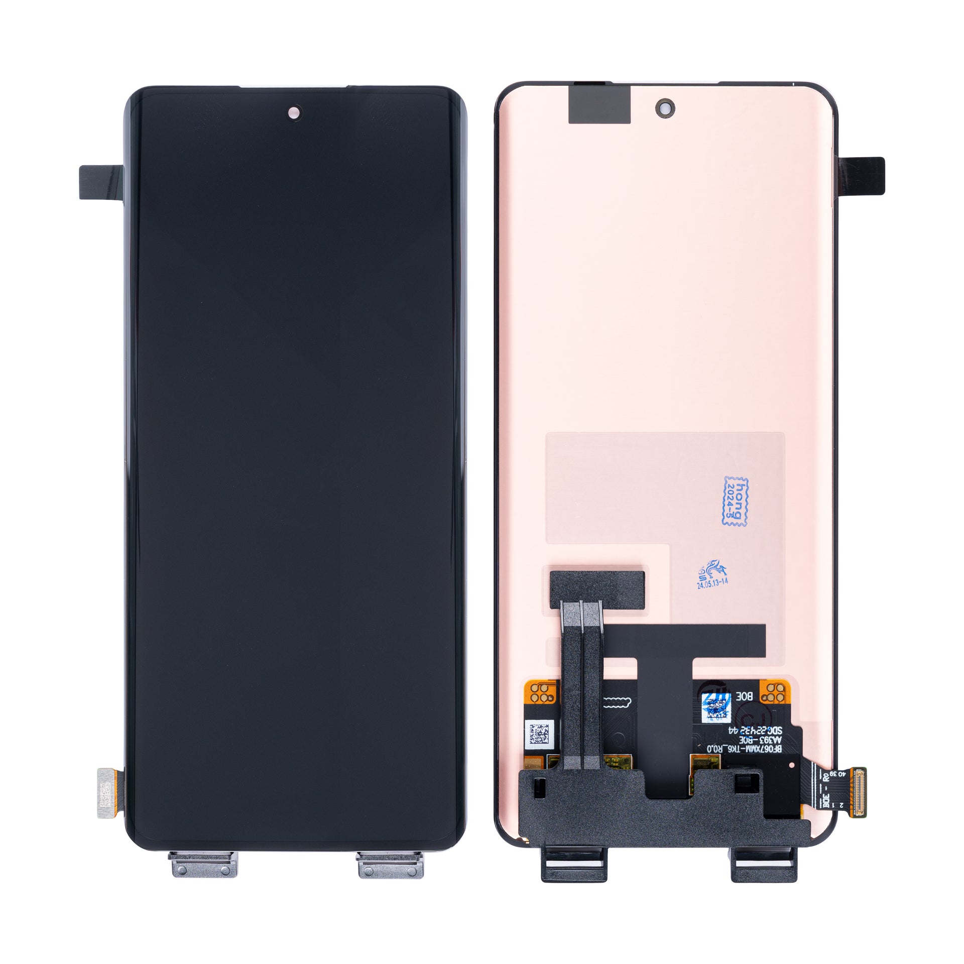 Oppo Reno9, Reno9 Pro, Reno9 Pro Plus Display And Digitizer Without Frame Black OEM