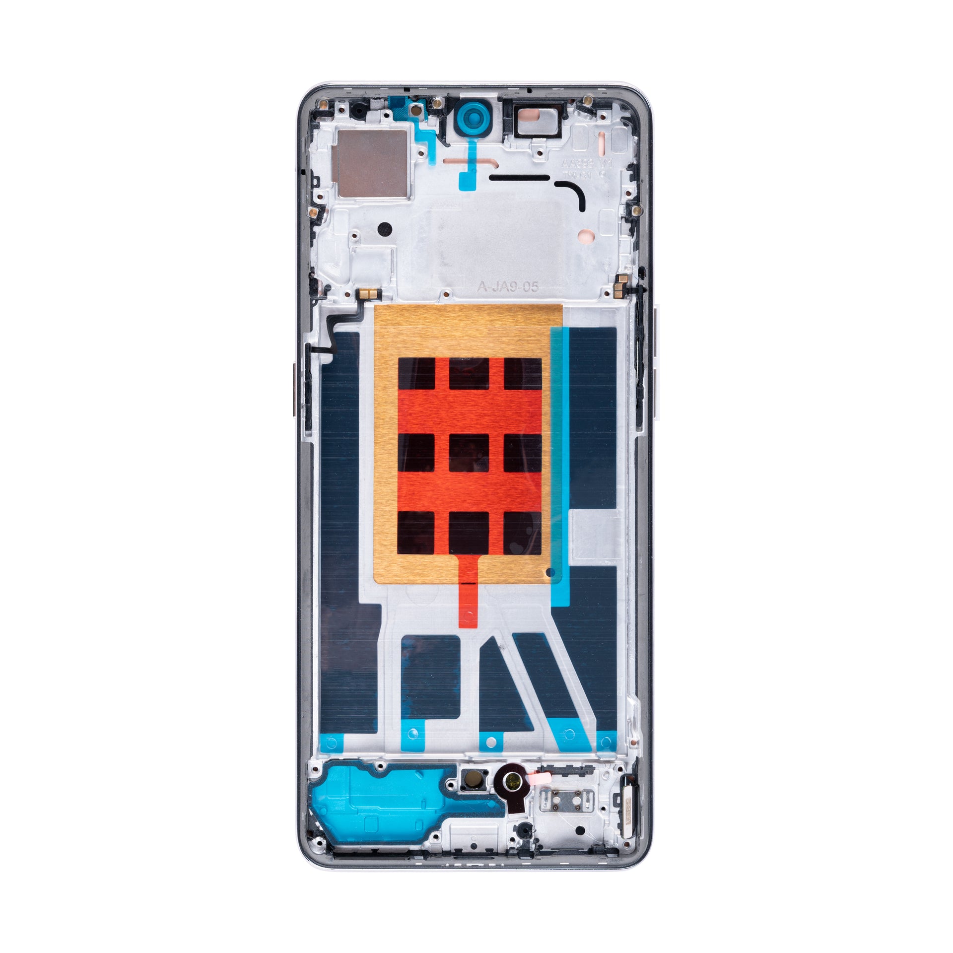 Oppo Reno9, Reno9 Pro Display And Digitizer With Frame Gold OEM