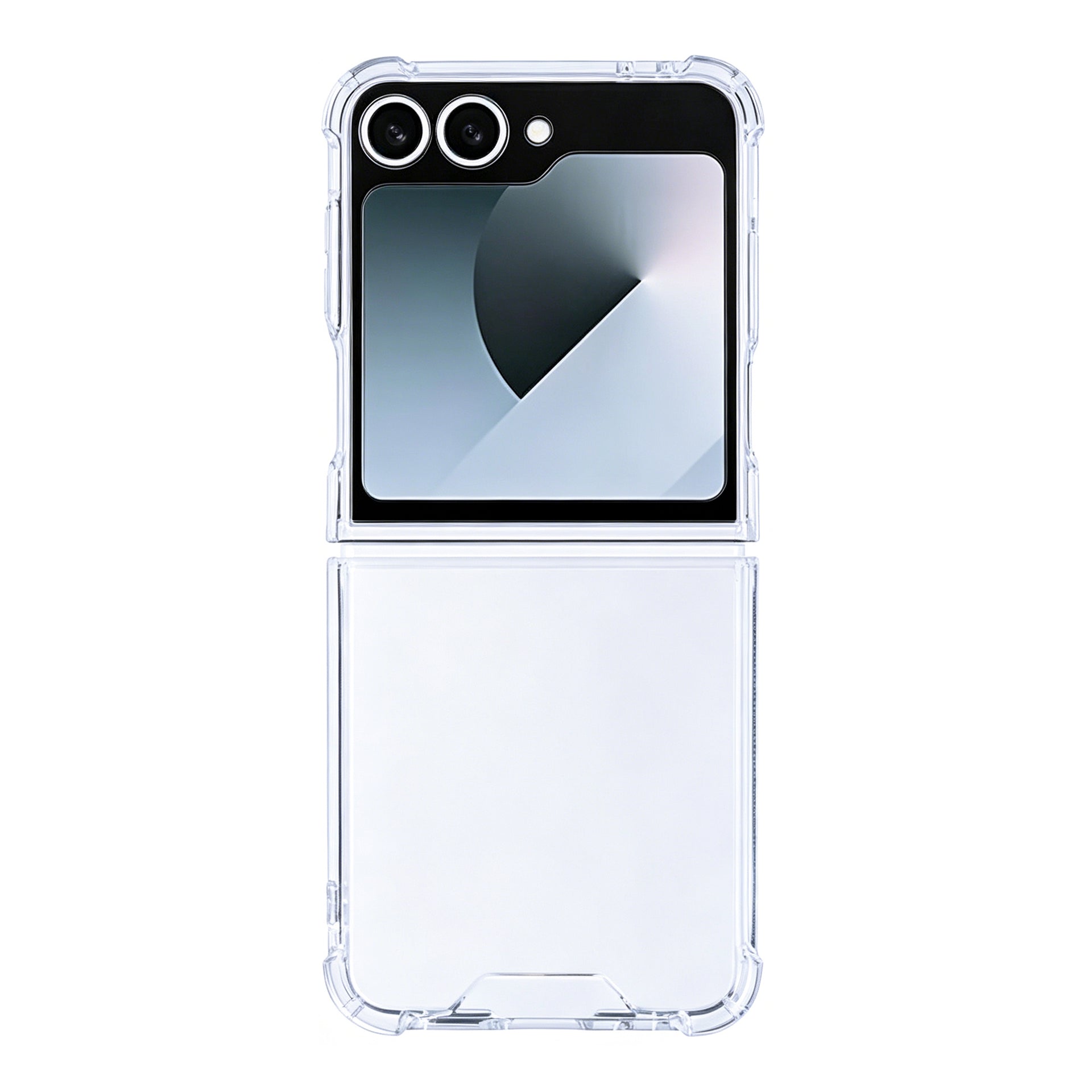Rixus Anti-Burst Case For Samsung Galaxy Z Flip6 Clear