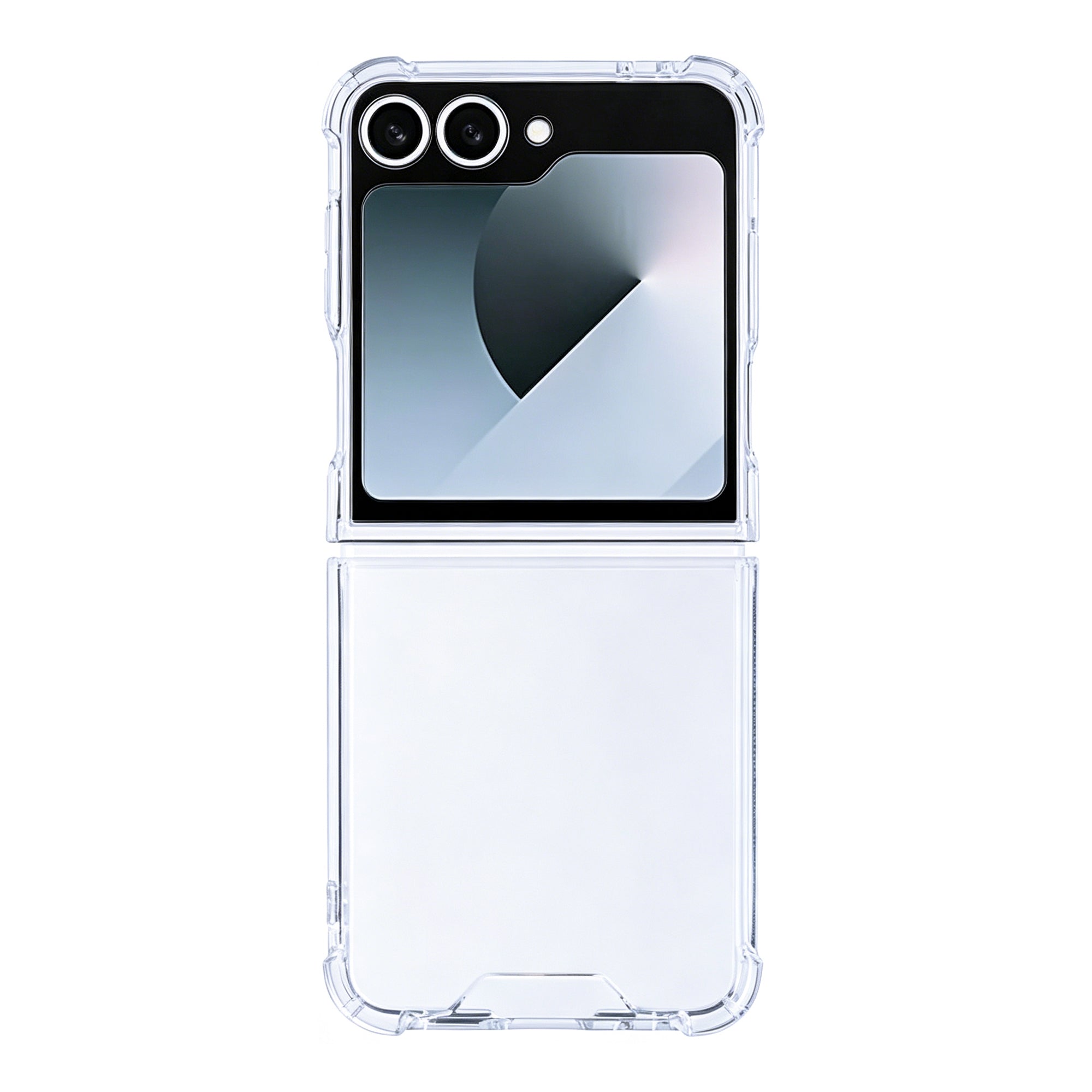 Rixus Anti-Burst Case For Samsung Galaxy Z Flip6 Clear