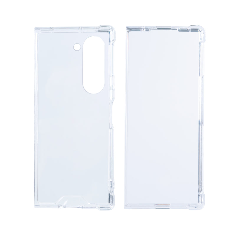 Rixus Anti-Burst Case For Samsung Galaxy Z Fold6 Clear