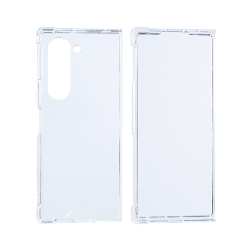 Rixus Anti-Burst Case For Samsung Galaxy Z Fold6 Clear