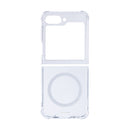 Rixus Anti-Burst Case With MagSafe For Samsung Galaxy Z Flip6 Transparent