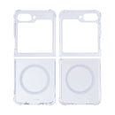 Rixus Anti-Burst Case With MagSafe For Samsung Galaxy Z Flip6 Transparent