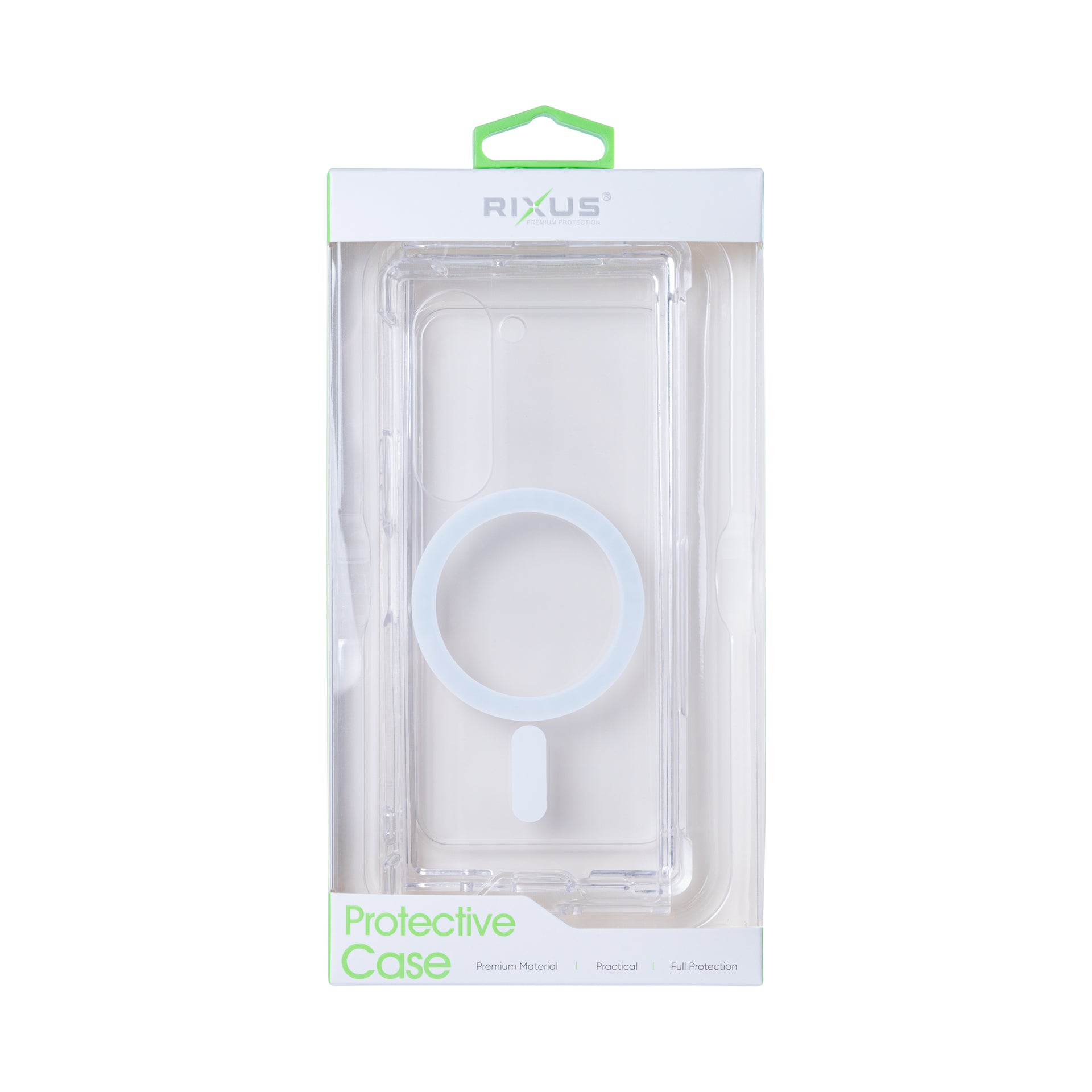 Rixus Anti-Burst Case With MagSafe Compatible For Samsung Galaxy Z Fold6 Transparent