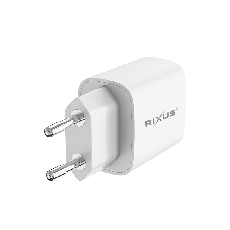 Rixus RX90S Adaptive Fast Charger QC 3.0 + PD 20W (Counter Display)