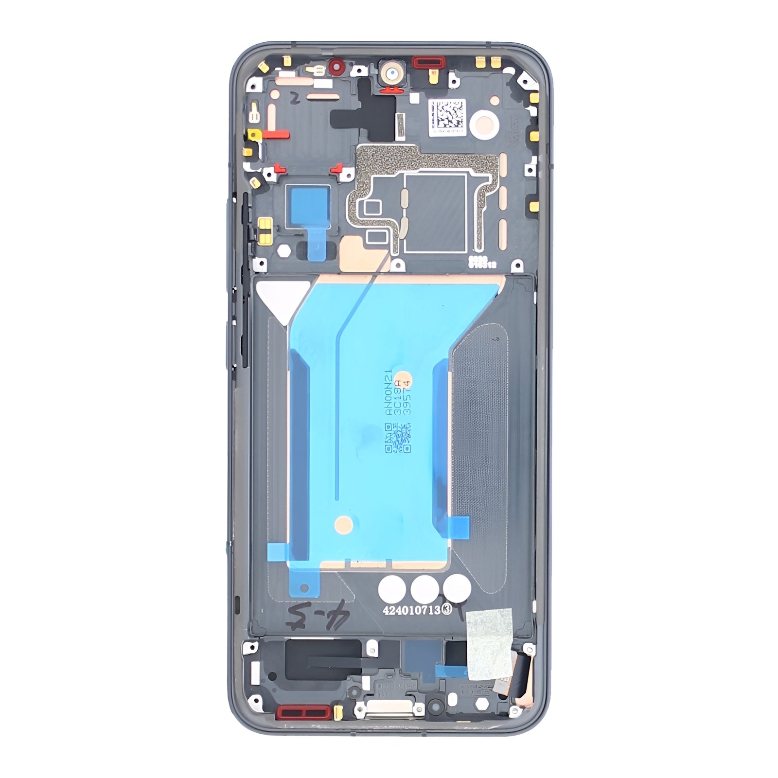 Xiaomi 14 Display And Digitizer With Frame Black Service Pack