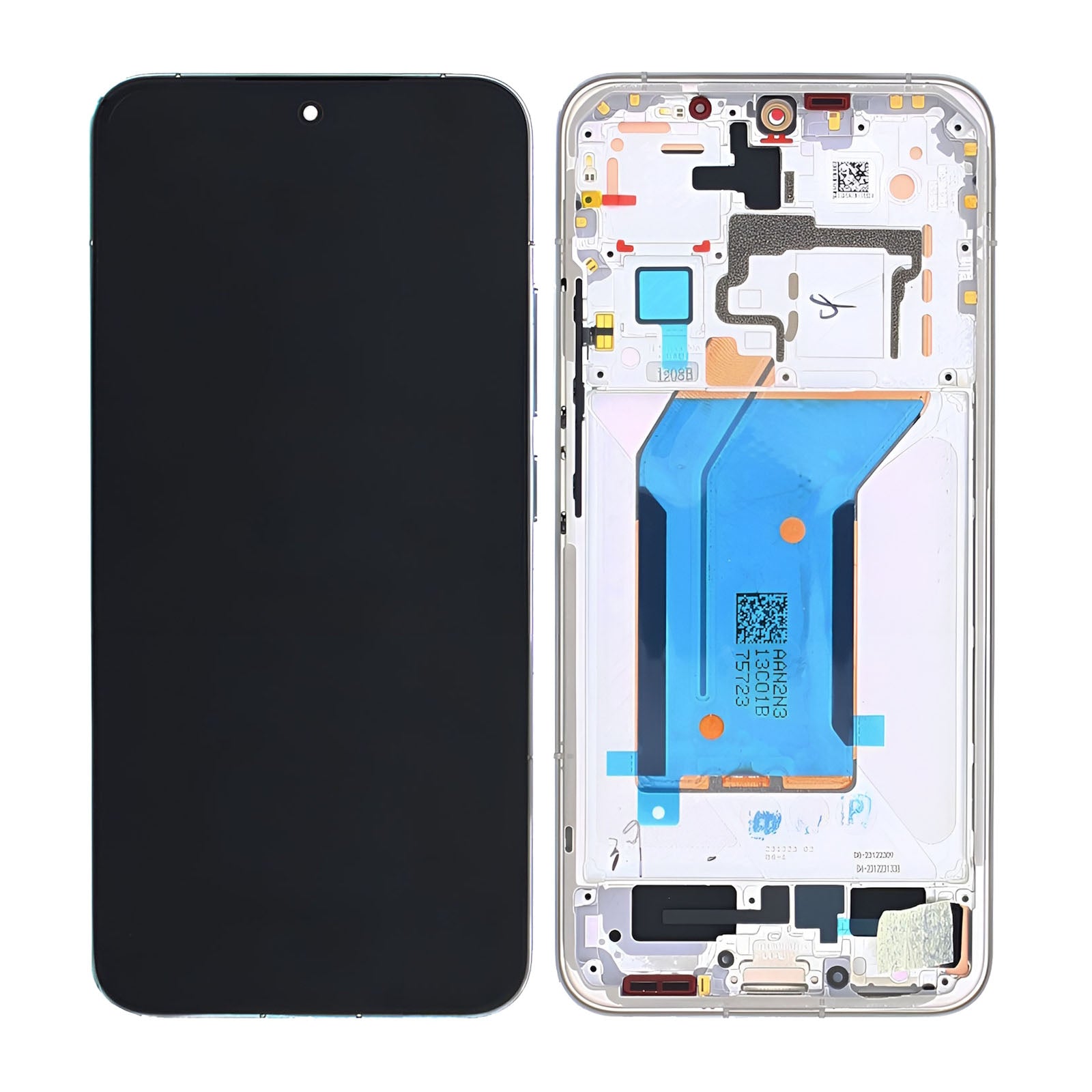 Xiaomi 14 Display And Digitizer With Frame White Service Pack