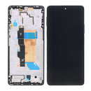Xiaomi Poco F5 5G, Redmi Note 12 Turbo 5G Display And Digitizer With Frame Black Service Pack