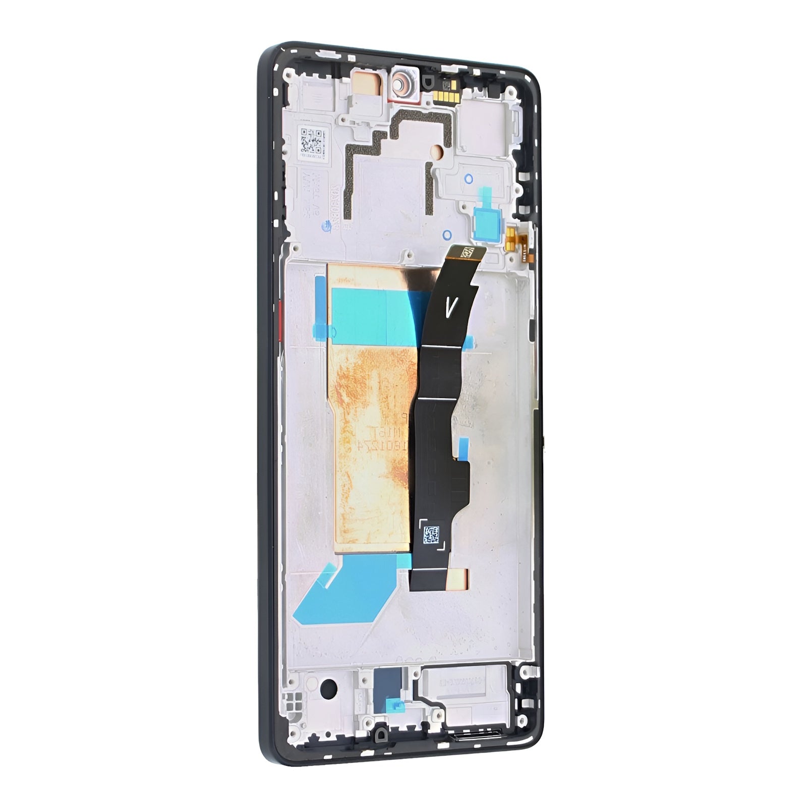 Xiaomi Poco F5 5G, Redmi Note 12 Turbo 5G Display And Digitizer With Frame Black Service Pack