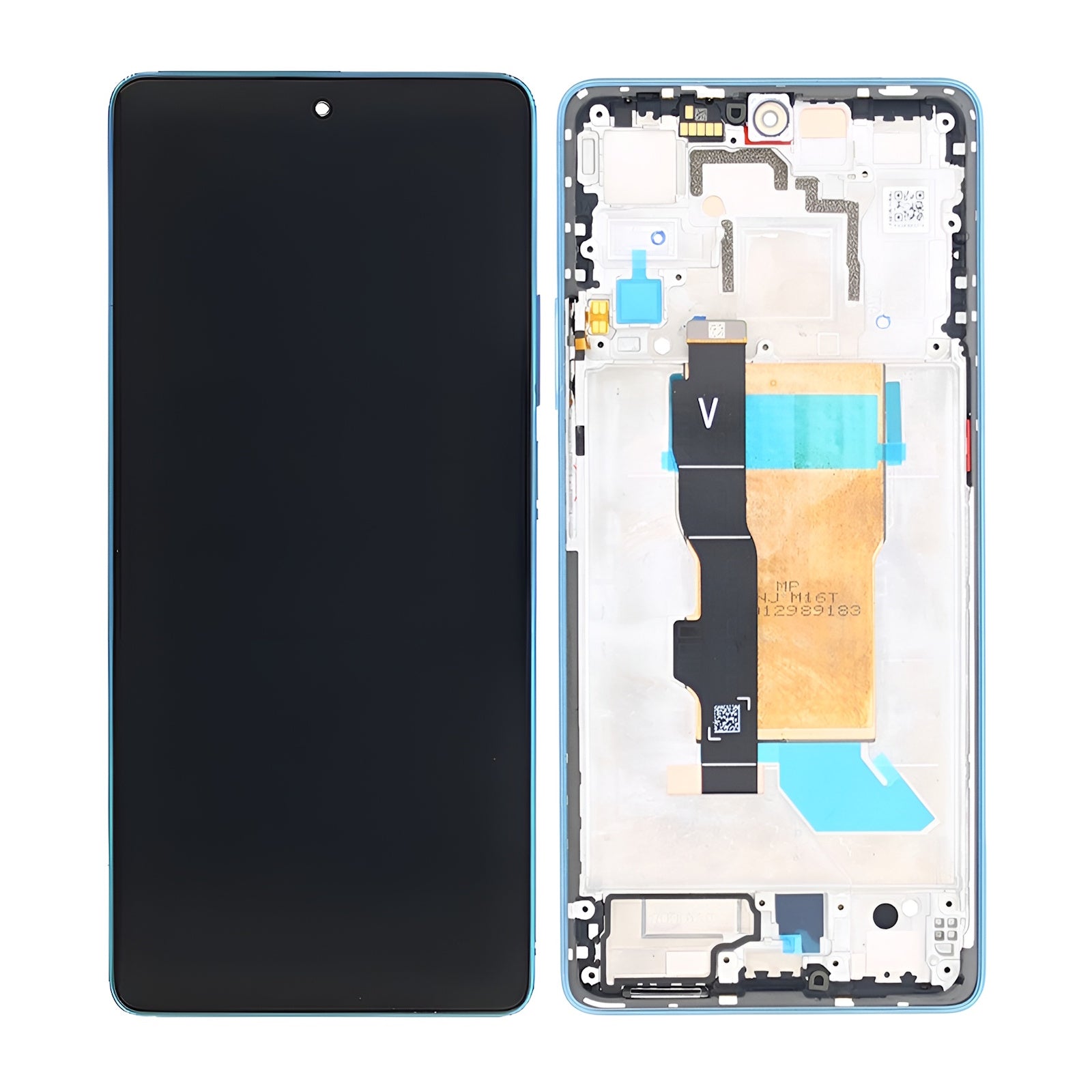 Xiaomi Poco F5 5G, Redmi Note 12 Turbo 5G Display And Digitizer With Frame Green Service Pack