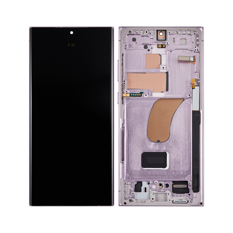 Samsung Galaxy S23 Ultra S918B Display and Digitizer Lavender Assembled