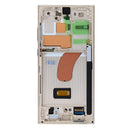 Samsung Galaxy S23 Ultra S918B Display And Digitizer With Frame Cream Pre-Assembled