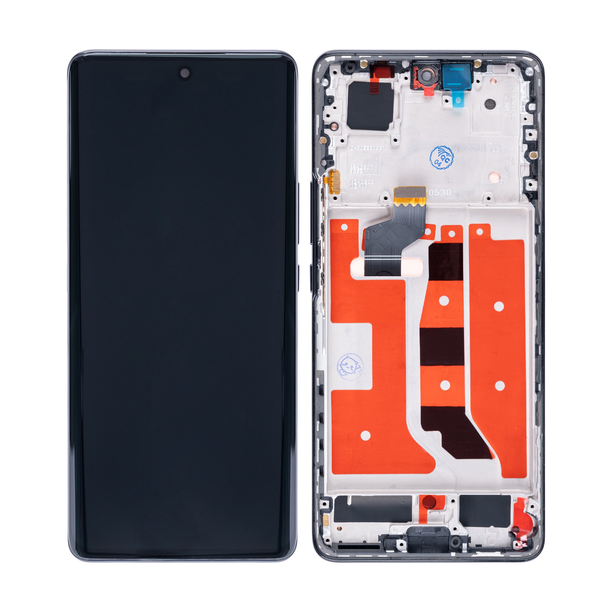 Huawei Honor 50 Display And Digitizer With Frame Black OEM
