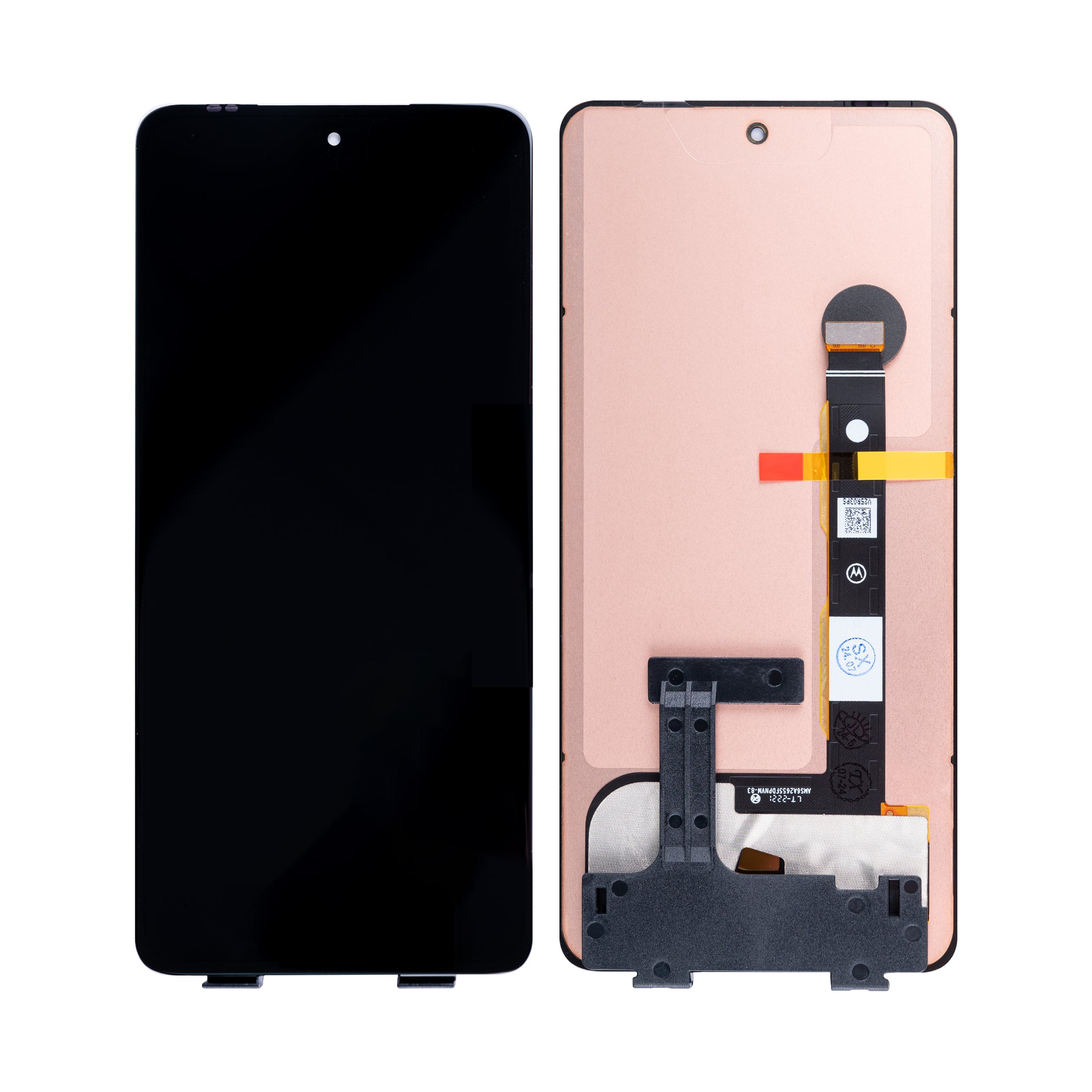 Motorola Moto G72 Display And Digitizer Without Frame Black OEM