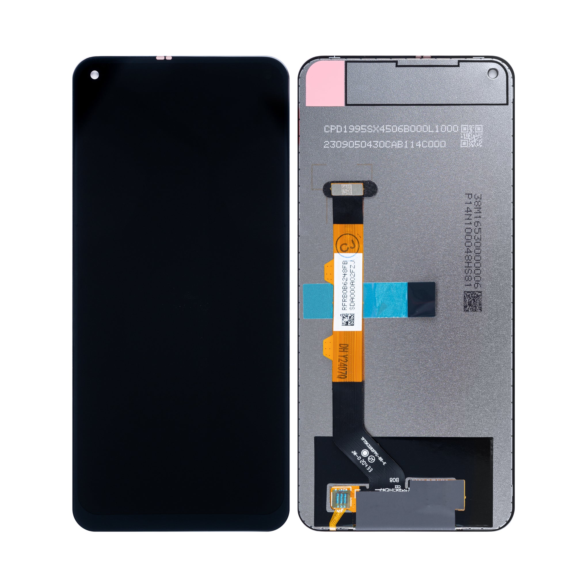Xiaomi Redmi Note 9T 5G Display And Digitizer Without Frame Black OEM