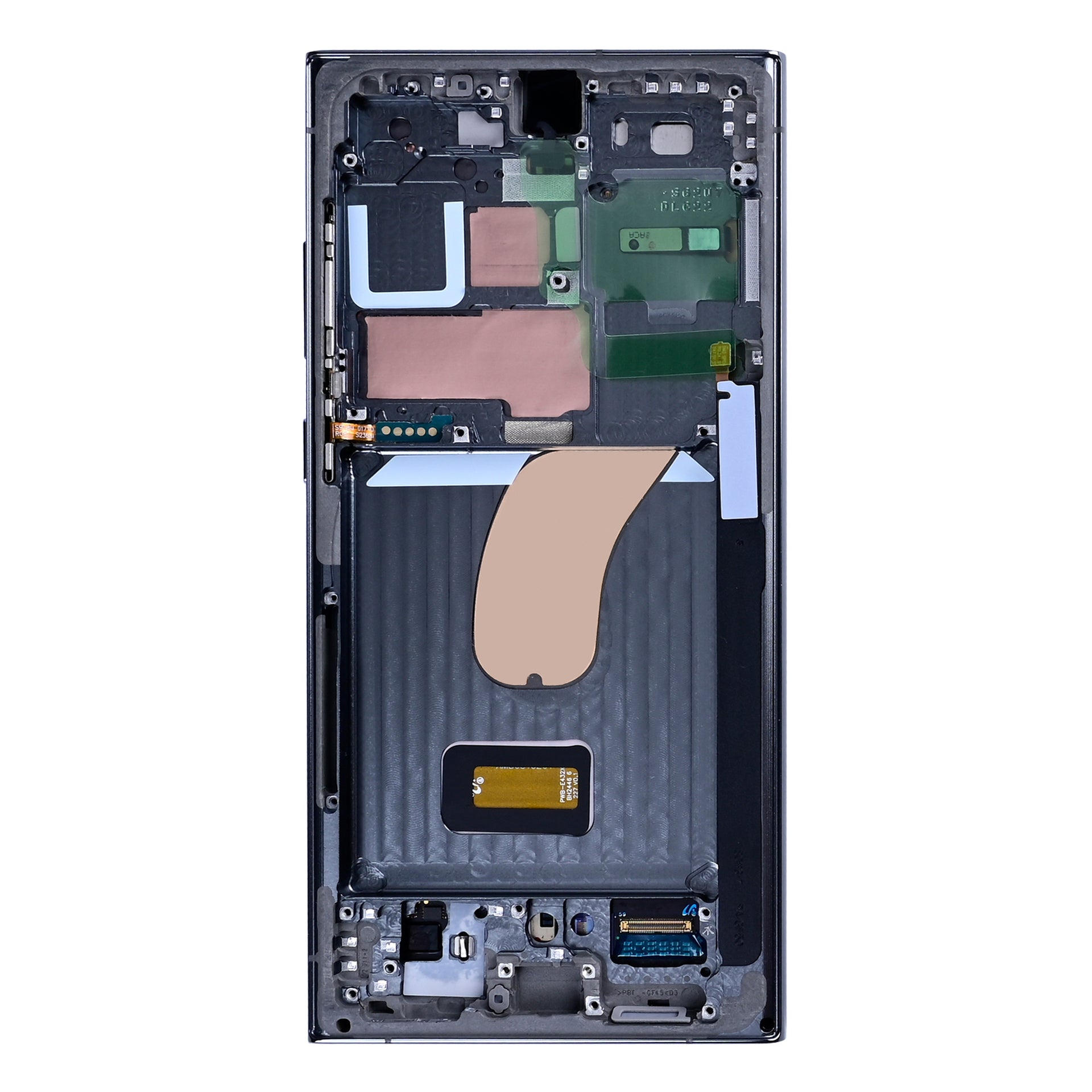 Samsung Galaxy S23 Ultra S918B Display And Digitizer With Frame Green Pre-Assembled