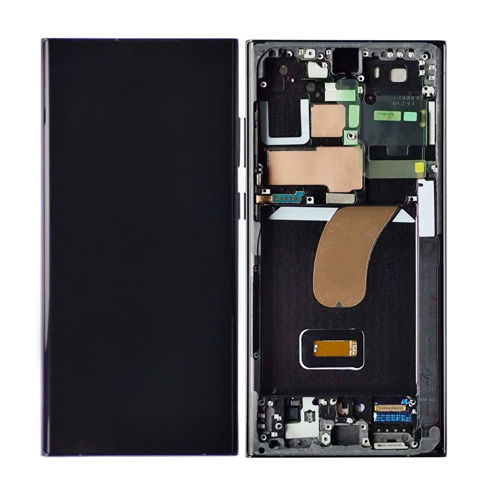 Samsung Galaxy S23 Ultra S918B Display And Digitizer With Frame Black Pre-Assembled