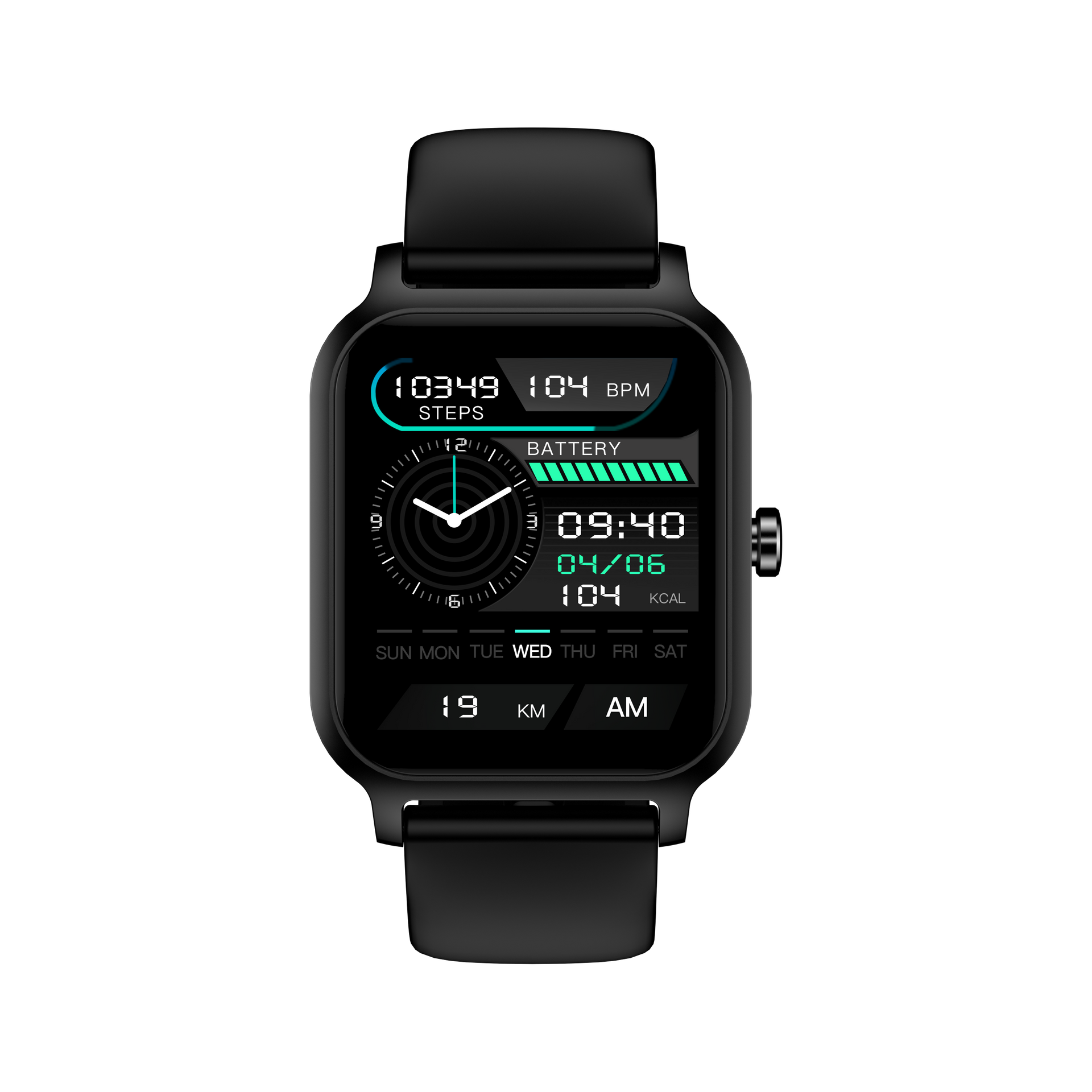 Linewear LW82PRO Smart Watch Black