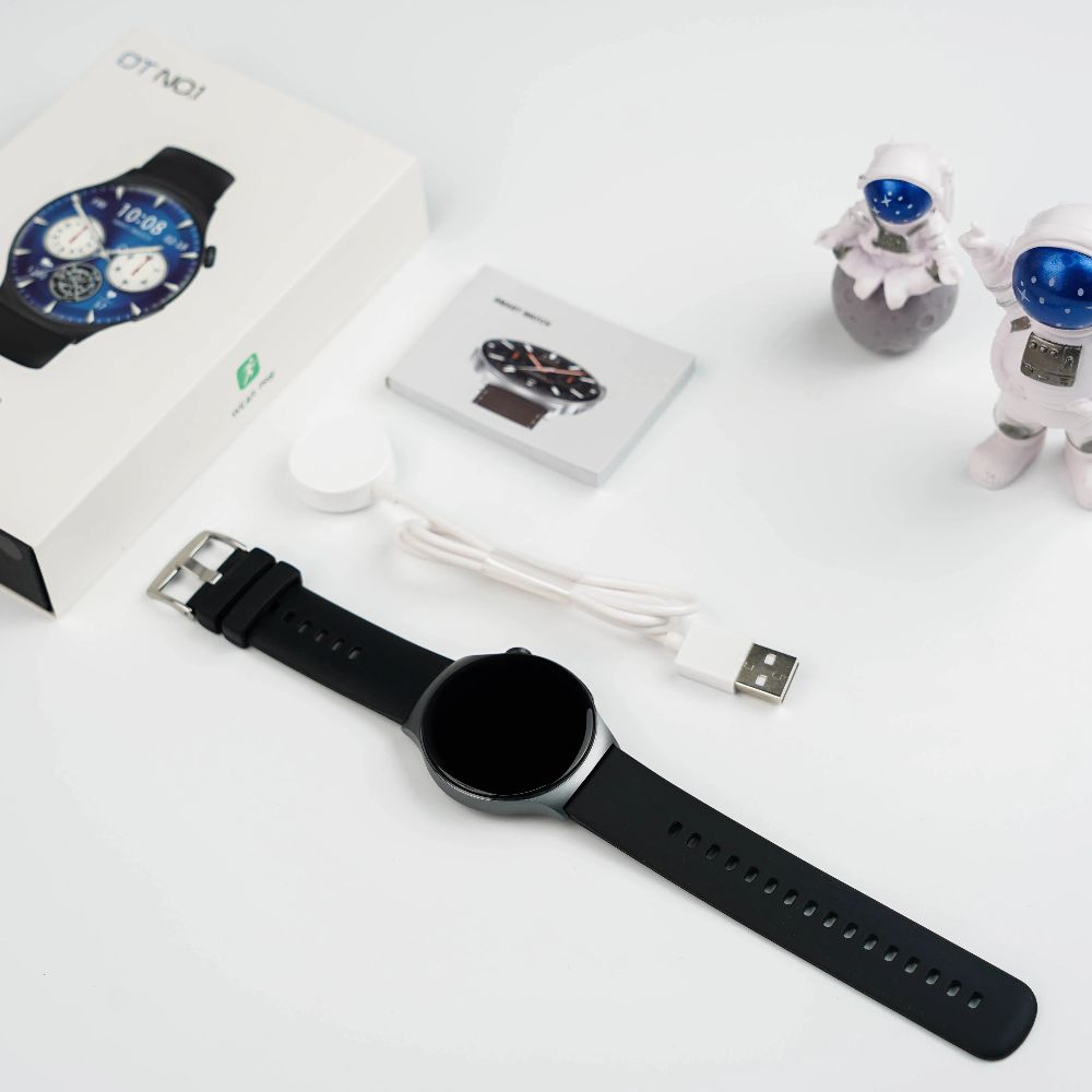 DTNO 1 DT4 Mate Smart Watch Black
