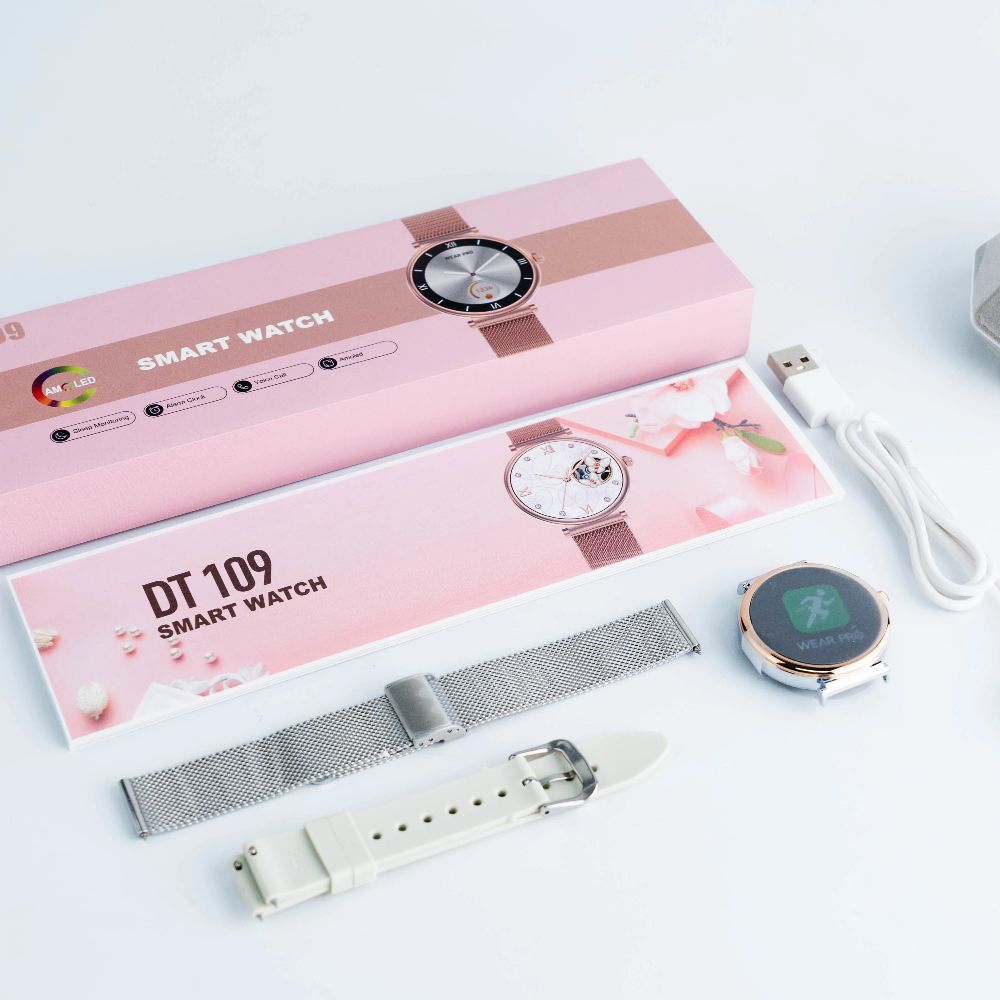 DTNO 1 DT109 Smart Watch Silver