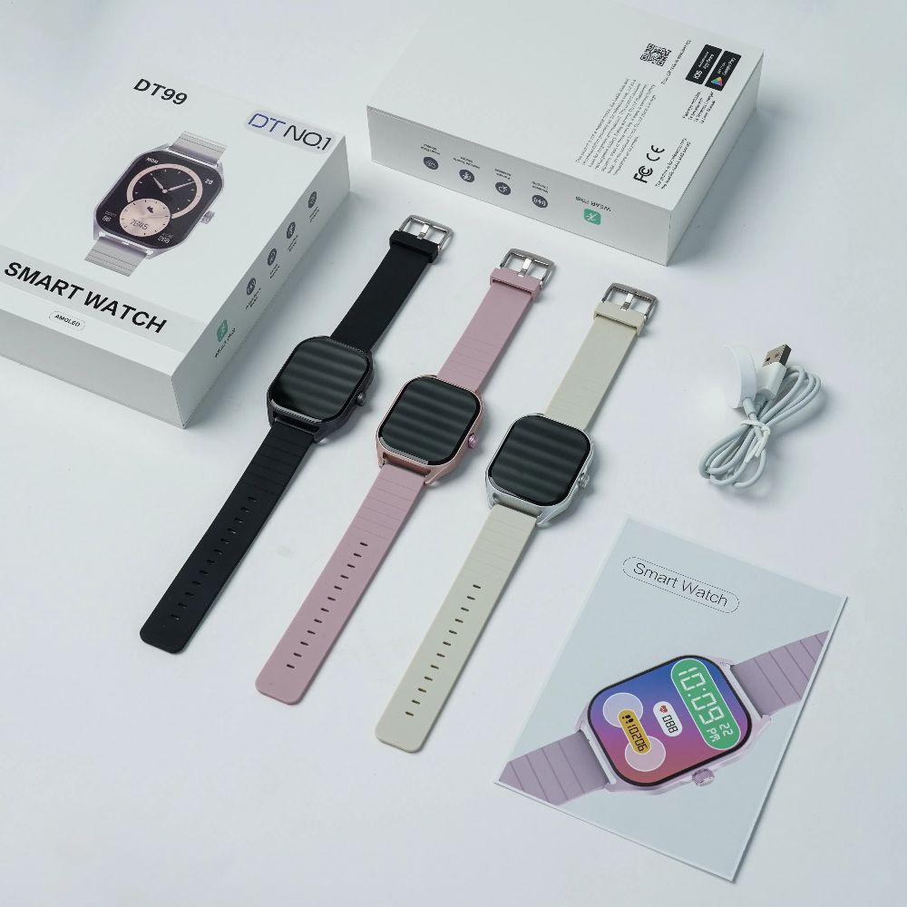 DTNO 1 DT99 Smart Watch Black