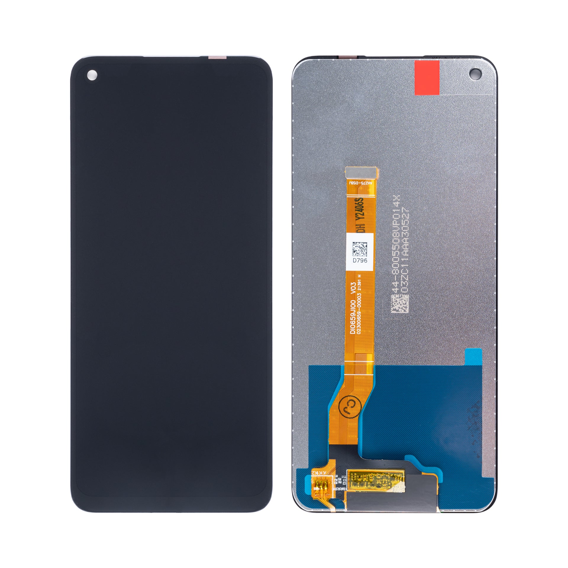 Oppo K10x Display And Digitizer Without Frame Black OEM