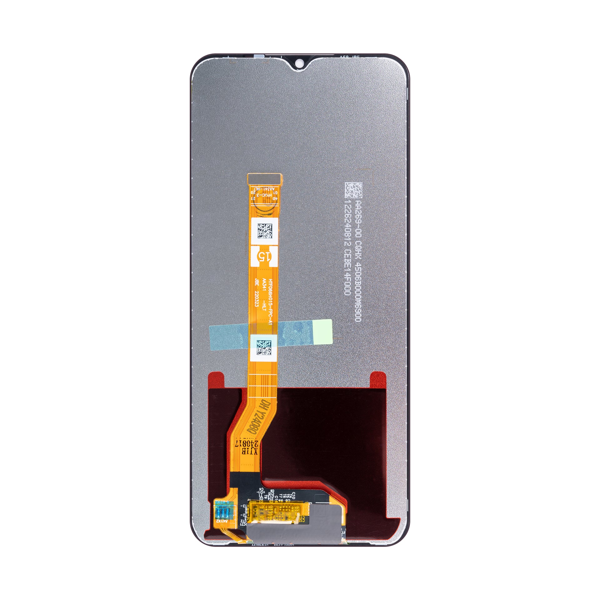 Oppo K10 5G Display And Digitizer Without Frame Black OEM