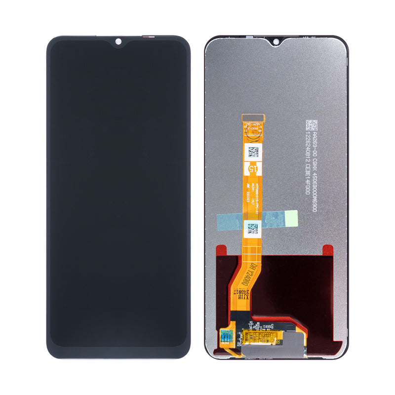 Oppo K10 5G (CPH2337) Display And Digitizer Without Frame Black OEM