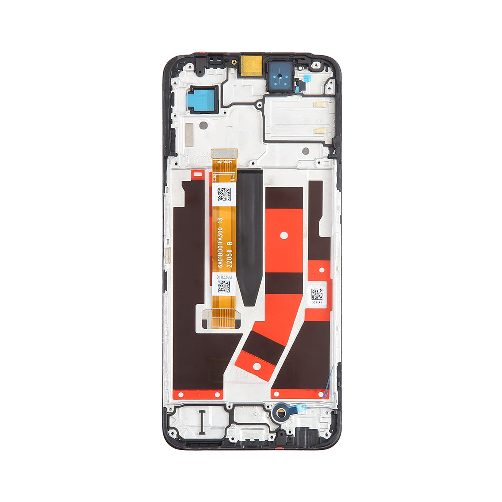 Oppo K10 5G Display And Digitizer With Frame Black OEM