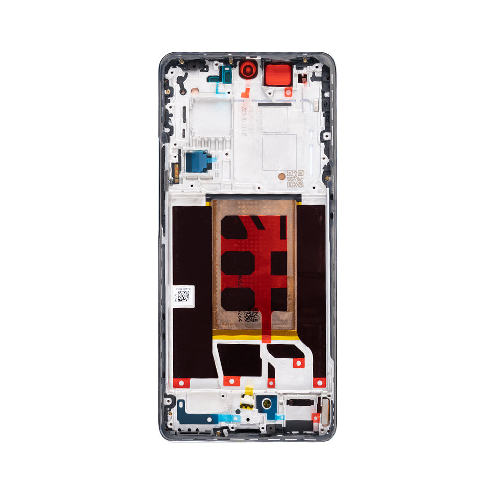 Oppo Reno11 Pro Display And Digitizer With Frame Pearl White OEM