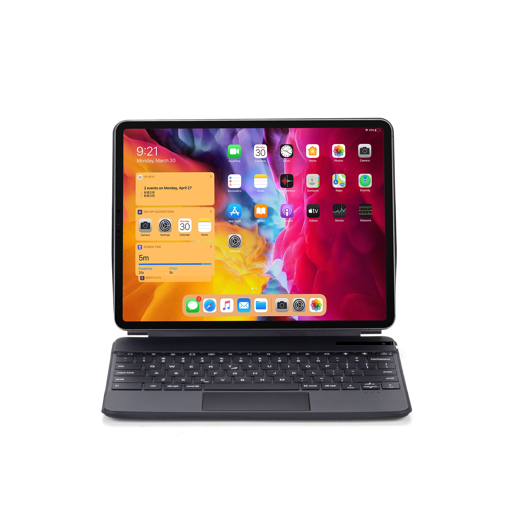 For Apple iPad Pro 12.9 inch Keyboard P129PRO Grey