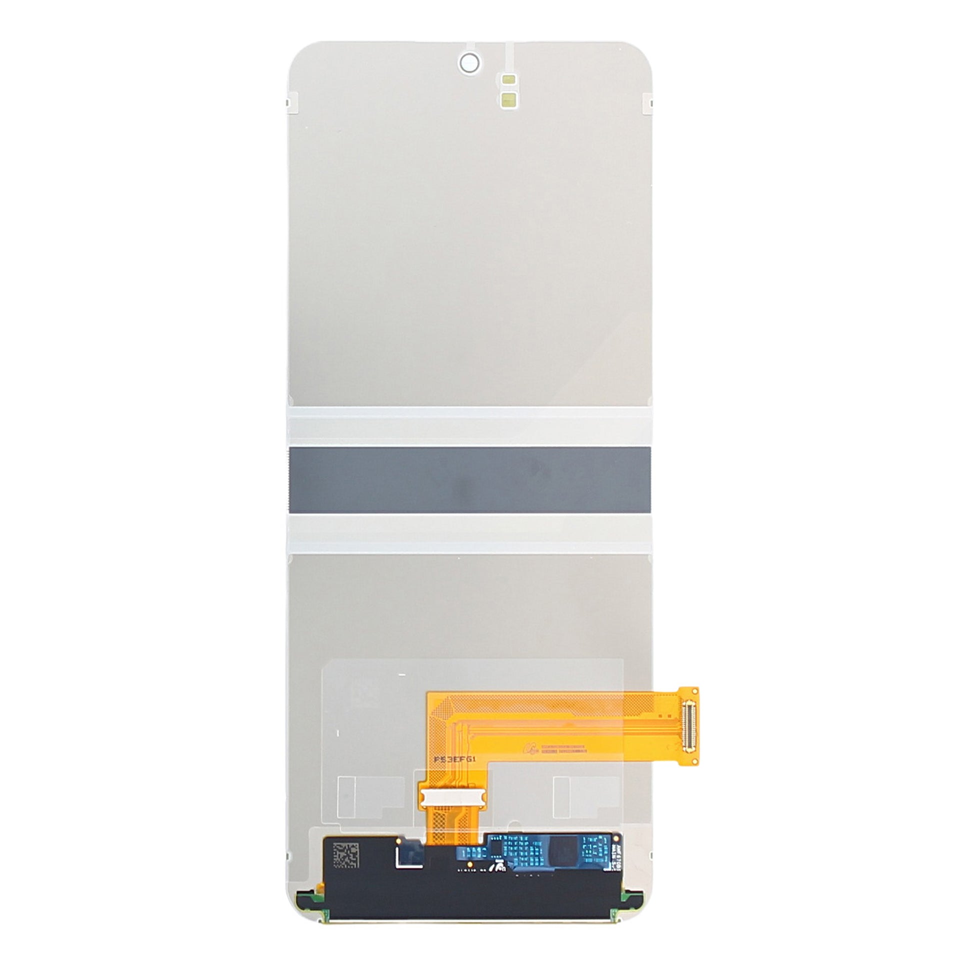 Samsung Galaxy Z Flip5 F731B Main Display And Digitizer Without Frame Black Service Pack
