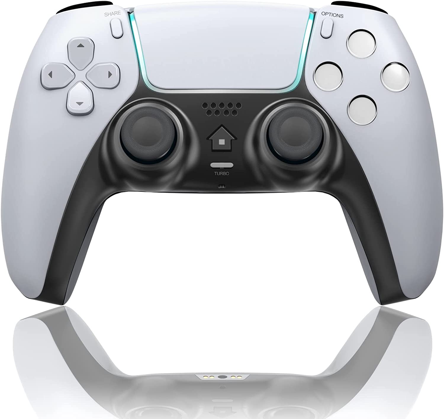 For Sony PlayStation 4 Wireless Bluetooth Game Controller (T28) Black And White OEM