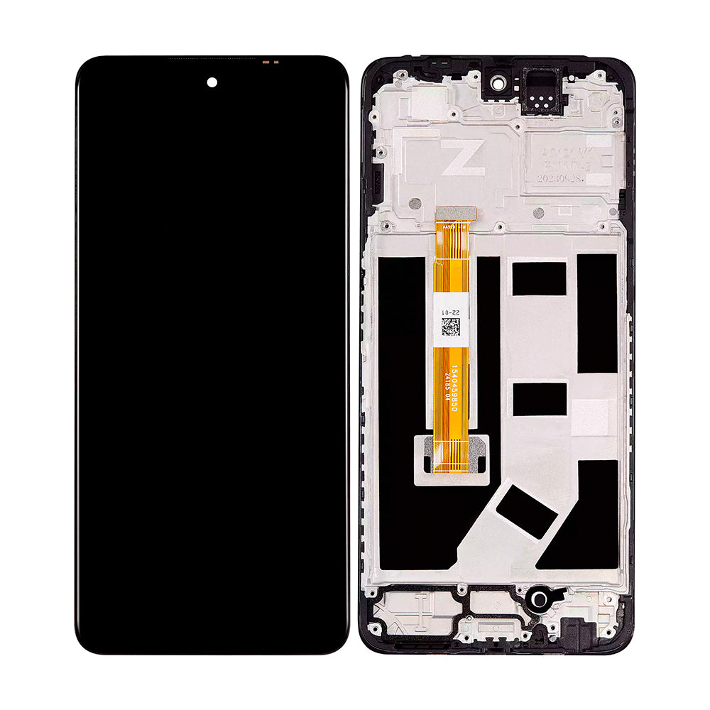 Oppo A79 Display And Digitizer With Frame Black OEM
