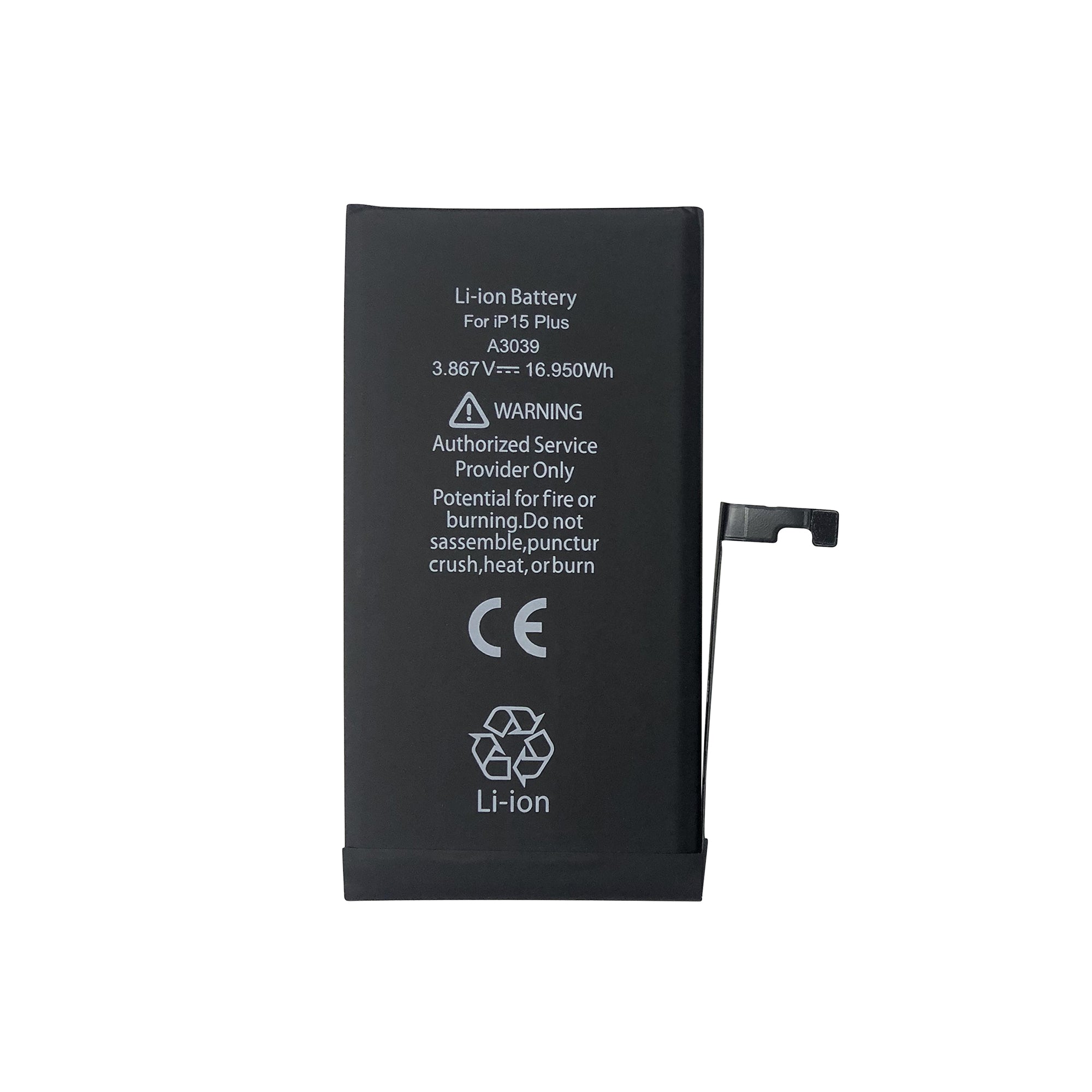 For Apple iPhone 15 Plus Battery With TI-Chip OEM