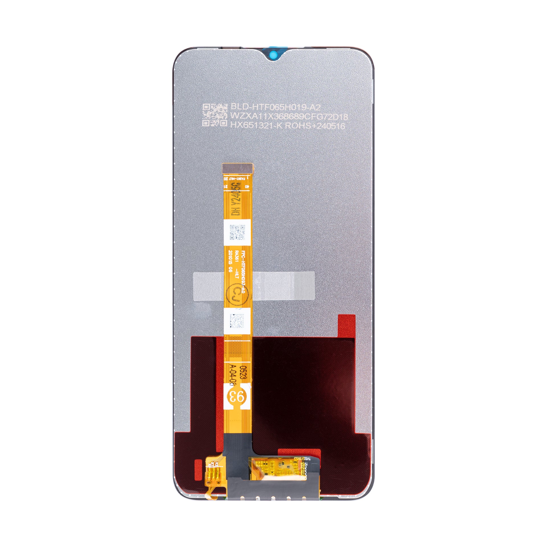 Realme 7i (Global), Narzo 20 Display And Digitizer Without Frame Black OEM