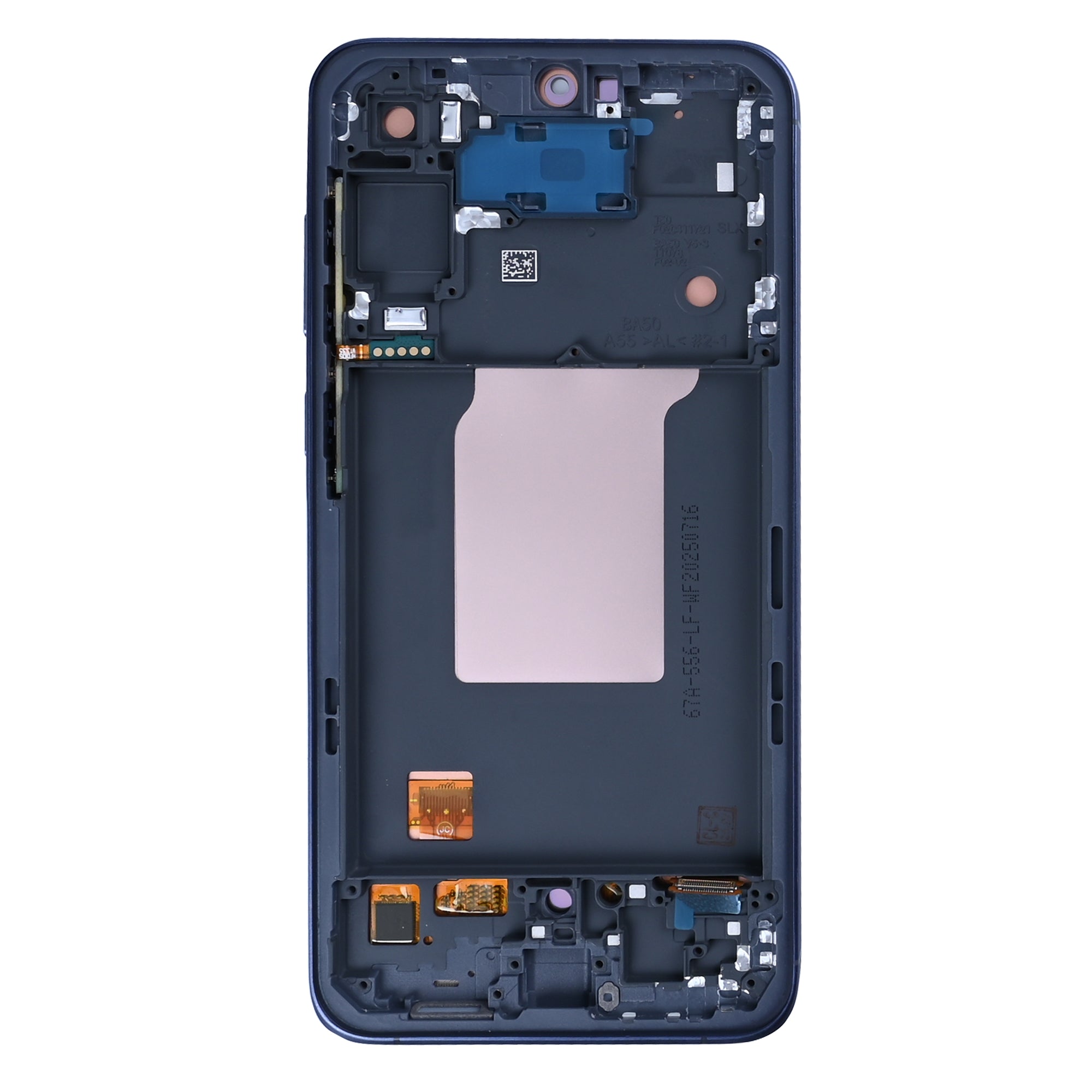 Samsung Galaxy A55 A556B Display And Digitizer With Frame Navy Soft-OLED