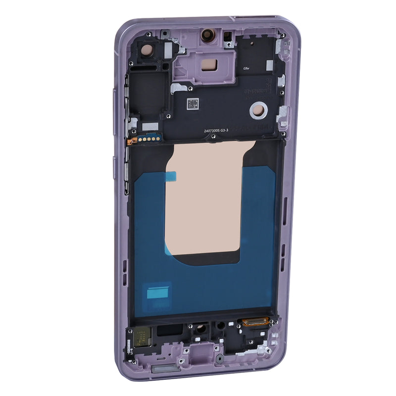 Samsung Galaxy A55 A556B Display And Digitizer With Frame Lilac Soft-OLED