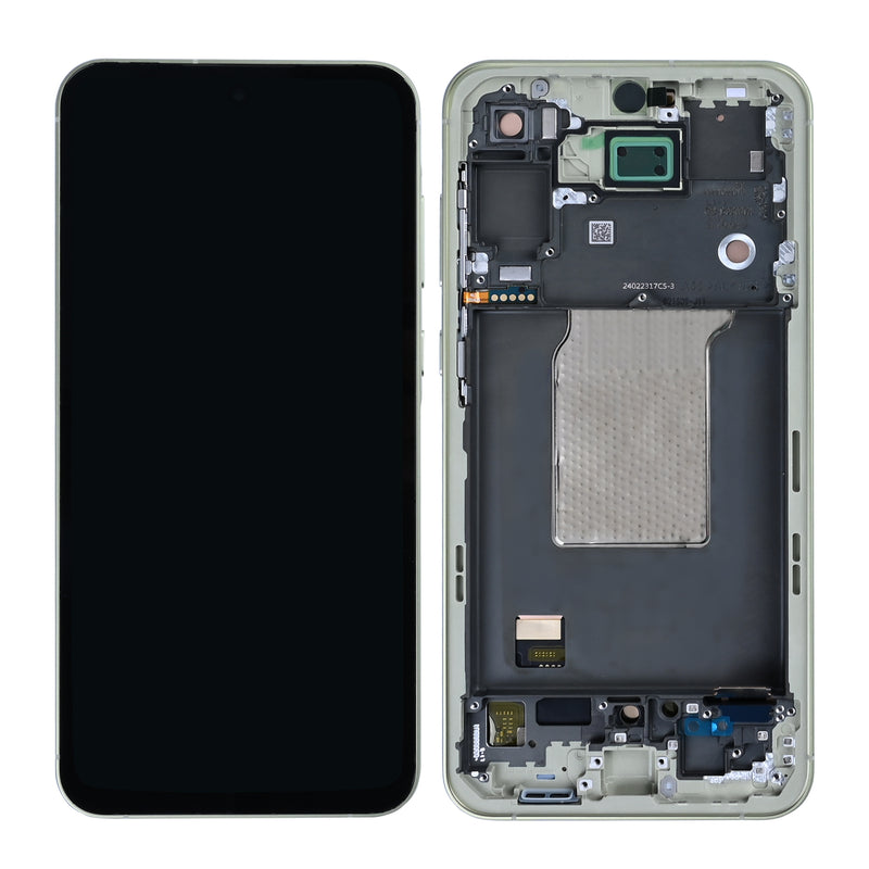 Samsung Galaxy A55 A556B Display And Digitizer With Frame Lemon Soft-OLED